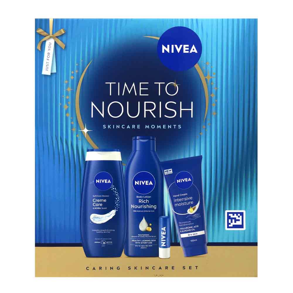 Nivea Time to Nourish 4 Piece Giftset