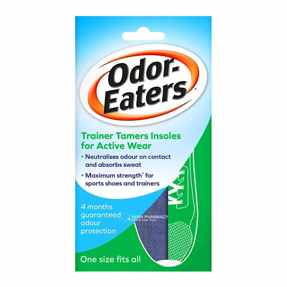 Odor-Eaters Trainer Tamers Insoles Active Wear