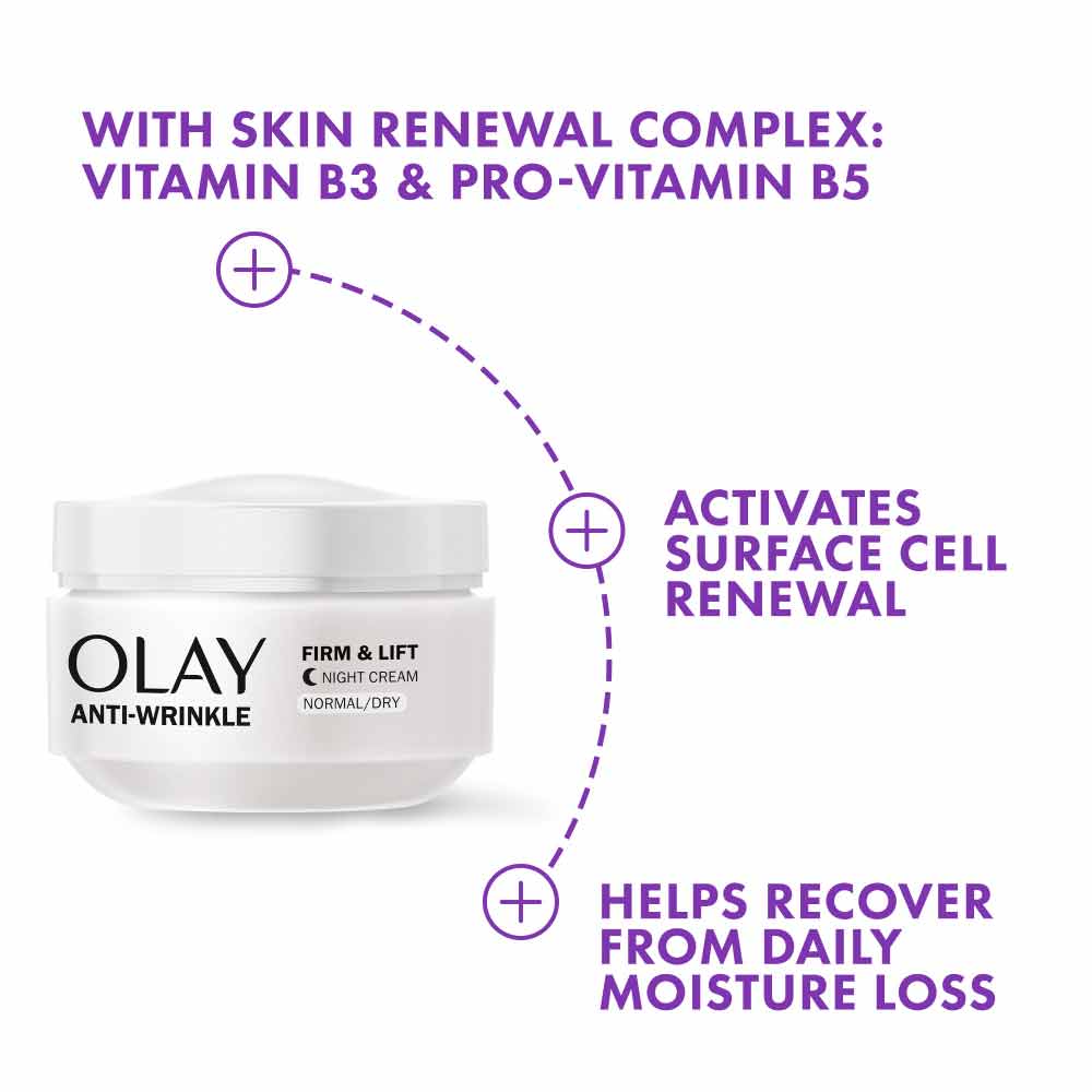 Olay Anti-Wrinkle Firm & Lift Night Cream 50ml