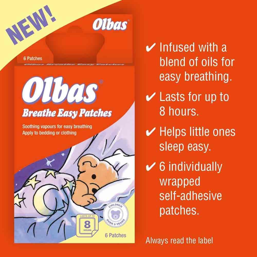 Olbas Breathe Easy Patches