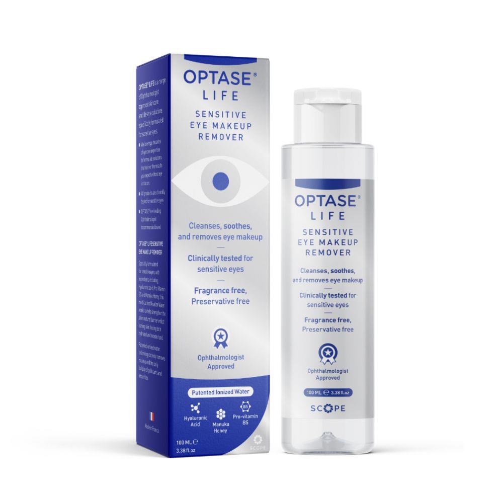 Optase Life Sensitive Eye Makeup Remover 100ml