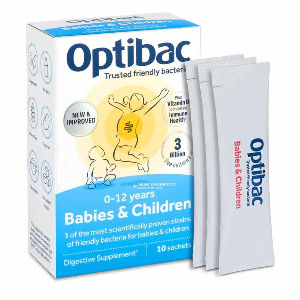 OptiBac Probiotics For Babies & Children 10 Pack