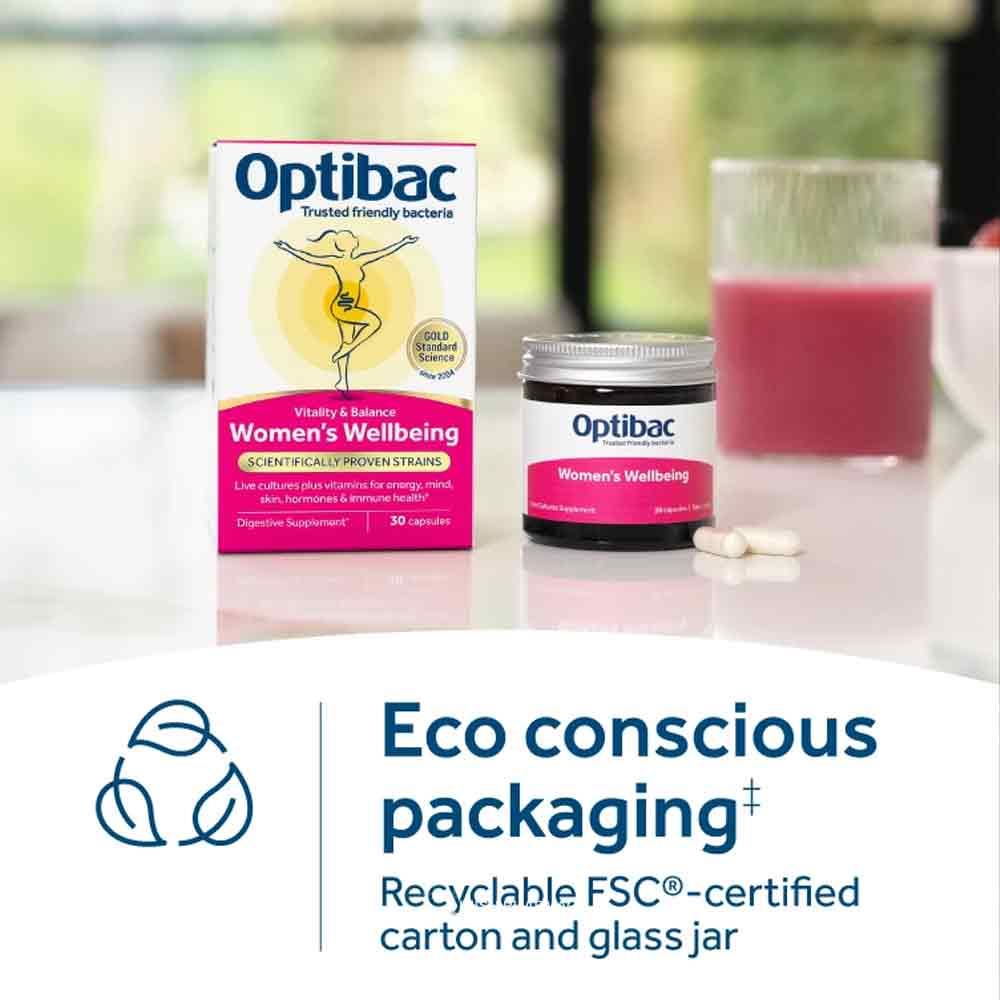 OptiBac Probiotics Women's Wellbeing 30 Capsules