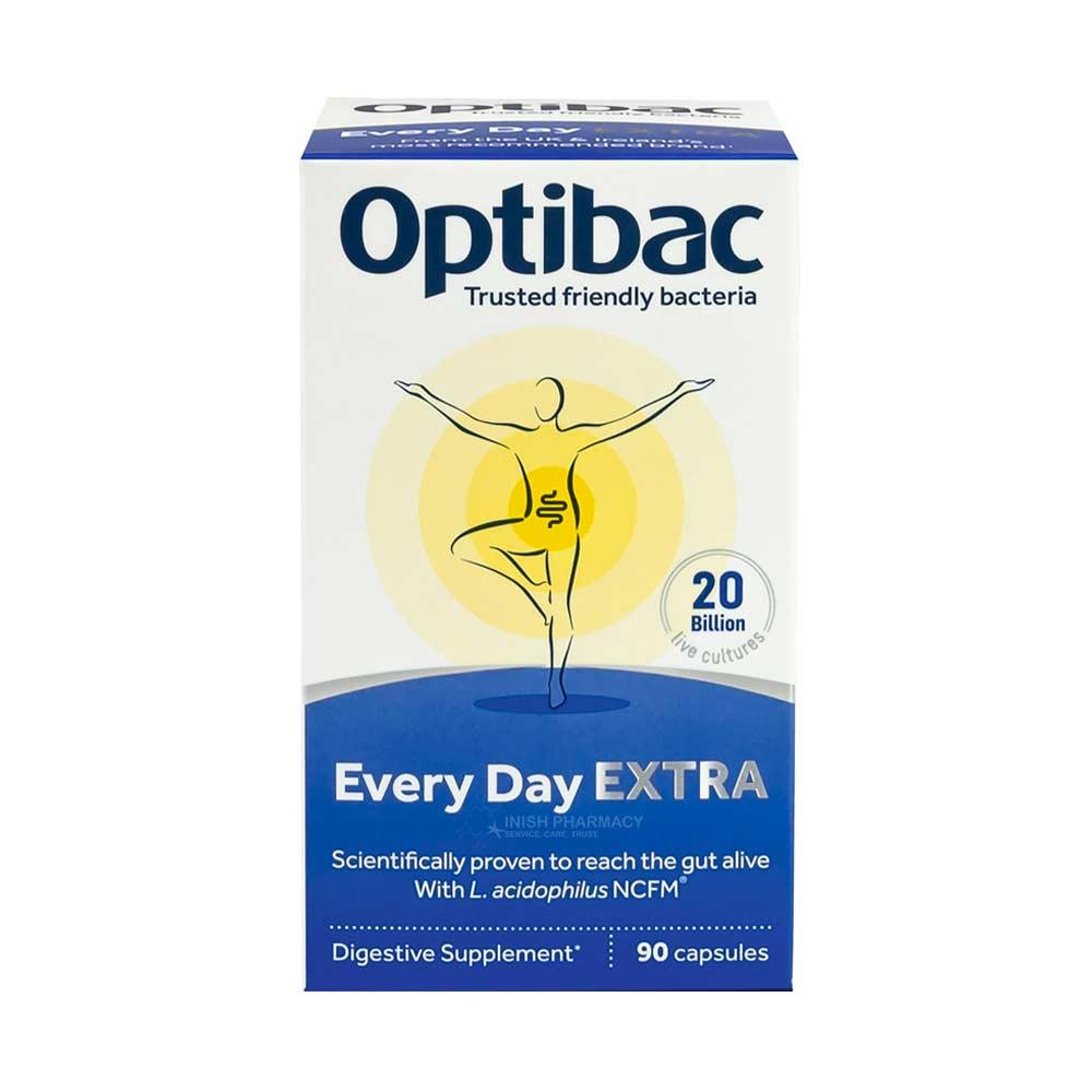 OptiBac Probiotics For Every Day Extra Strength 90 Capsules