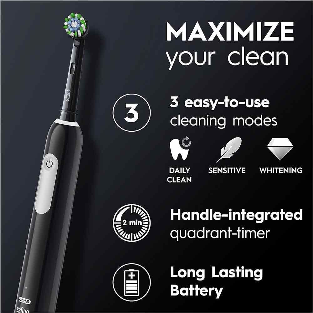 Oral B Pro 1 Series 1 Electric Toothbrush Black