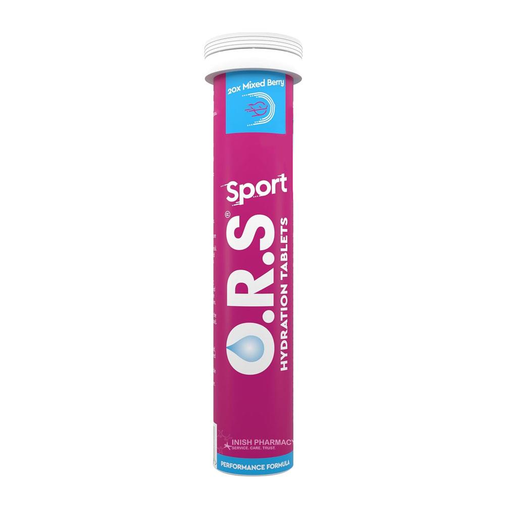 O.R.S. Hydration Tablets Mixed Berry Flavour 24 Pack
