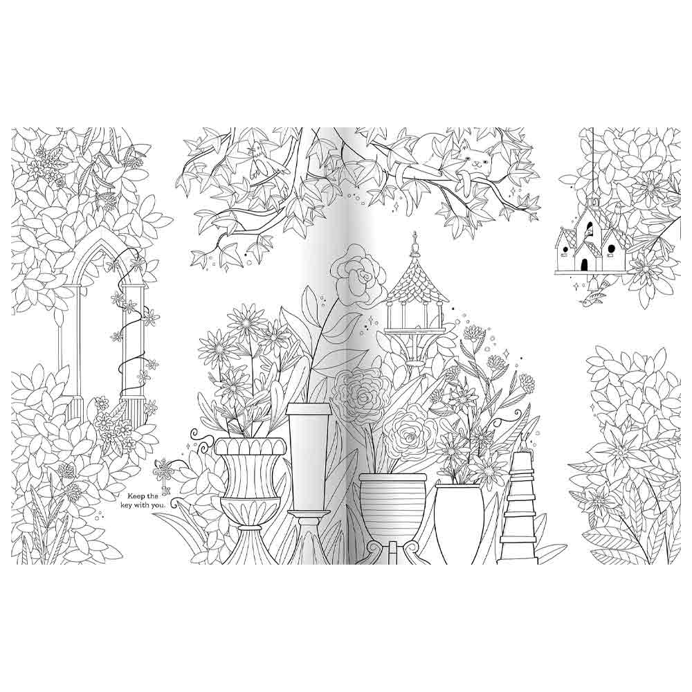 One Tree Willow's Garden A Magical Colouring Adventure