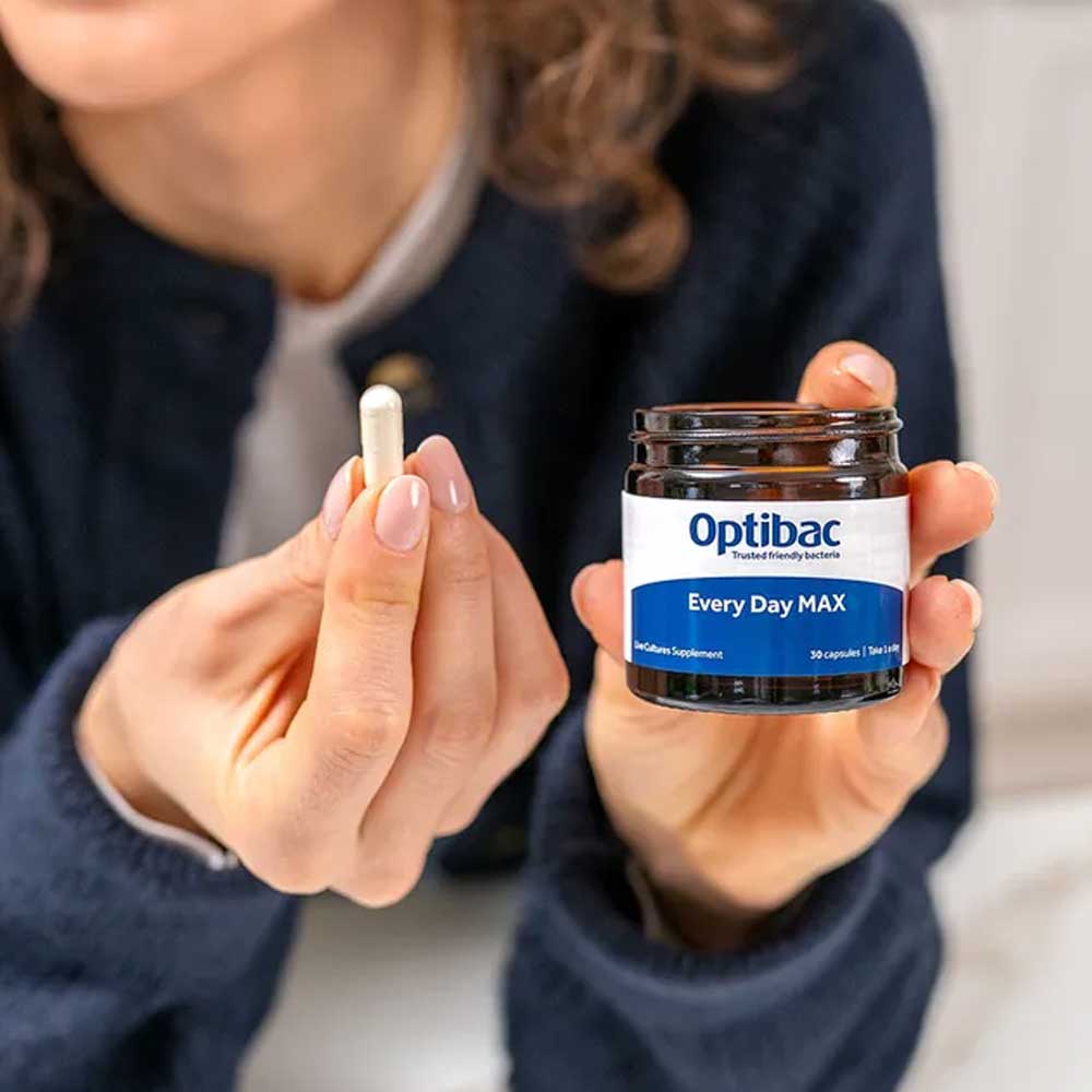 OptiBac Probiotics For Every Day Max Strength 75 Billion 30 Capsules