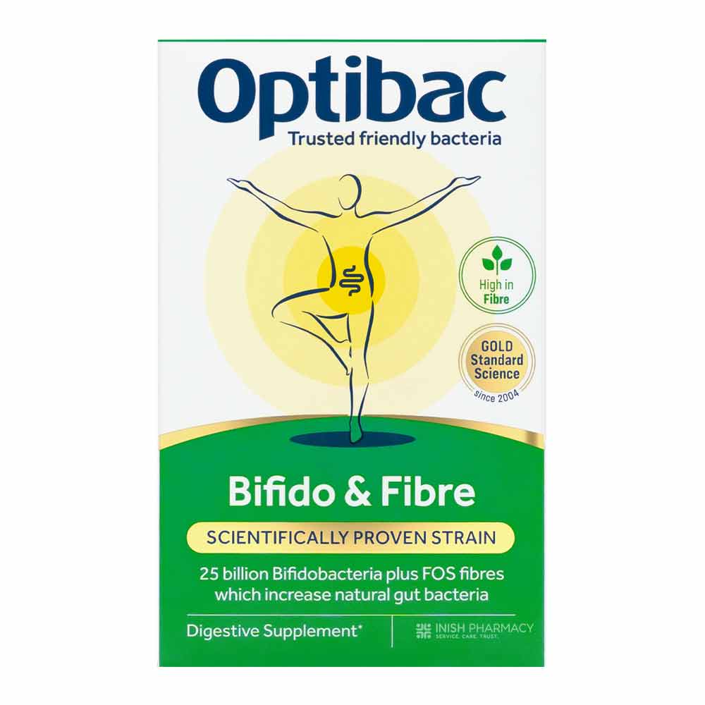 Optibac Probiotics 25 Billion Bifidobacteria & Fibre 30 Sachets