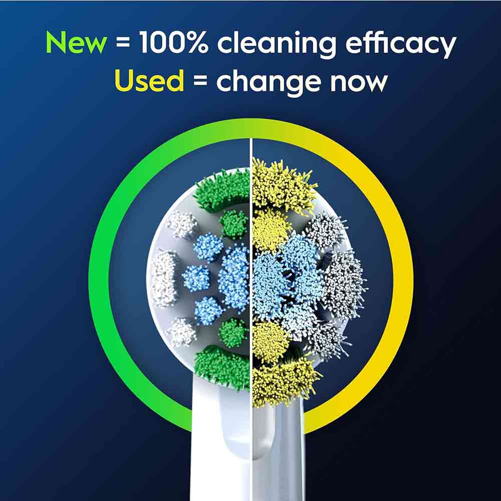 Oral B Precision Clean Brush Heads 4 Pack