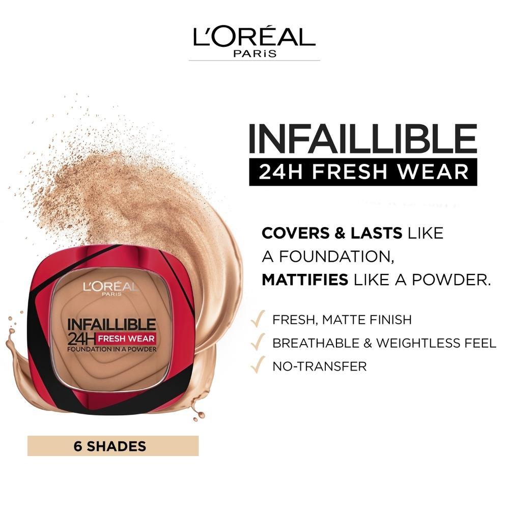 L'Oreal Infallible 24H Fresh Wear Powder Foundation 120