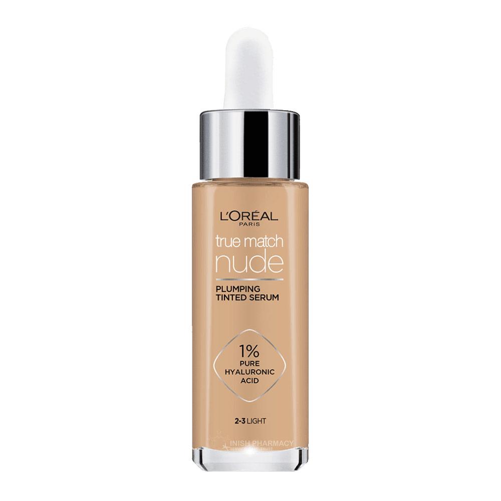 L'Oreal True Match Nude Plumping Tinted Serum 7-8 Tan-Deep