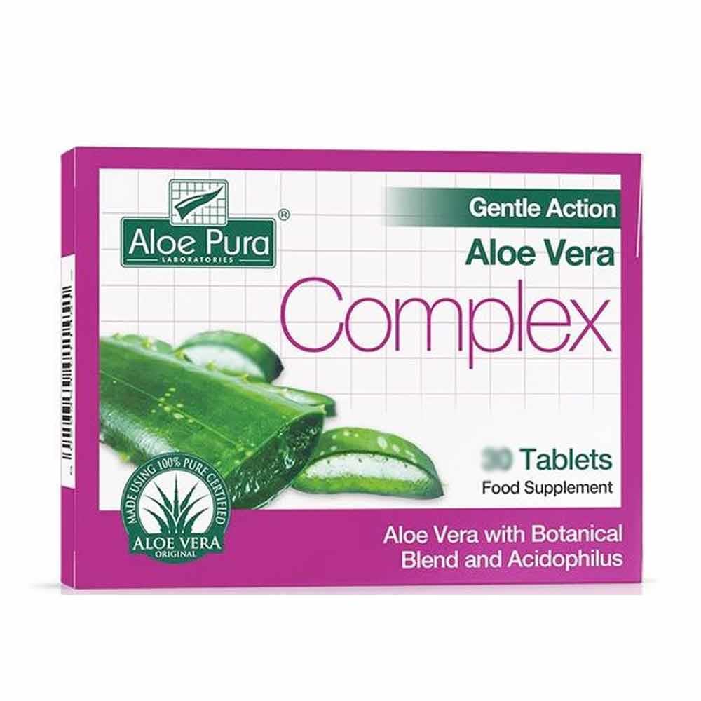 Aloe Pura Gentle Action Aloe Vera Complex Tablets