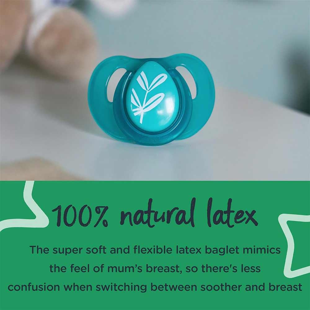 Tommee Tippee Cherry Day Latex Soothers 6-18m 2 Pack