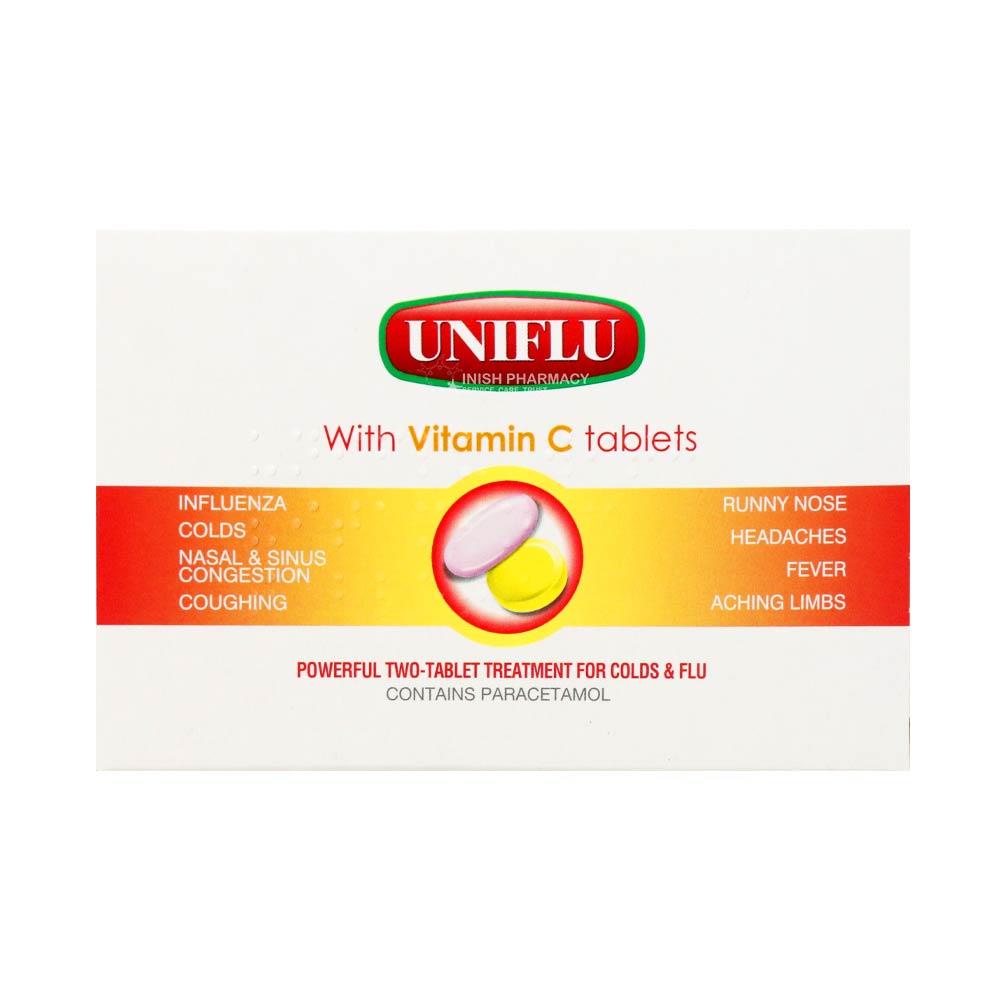 Uniflu With Vitamin C Tablets