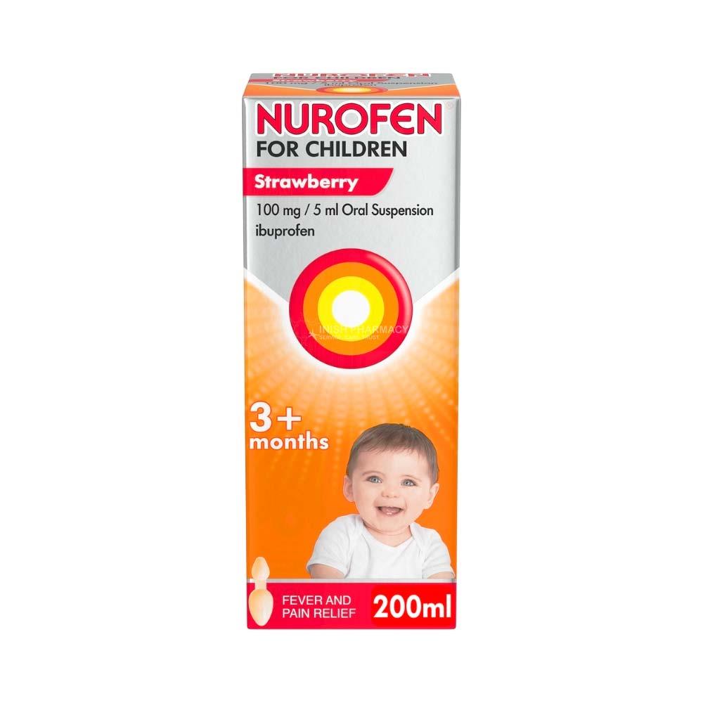 Nurofen For Children 3m+ Strawberry