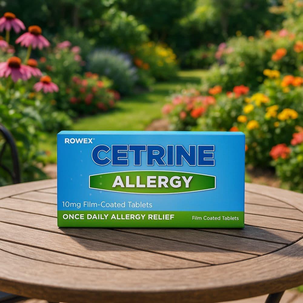 Cetrine Hayfever Allergy Relief 10mg Cetirizine Tablets