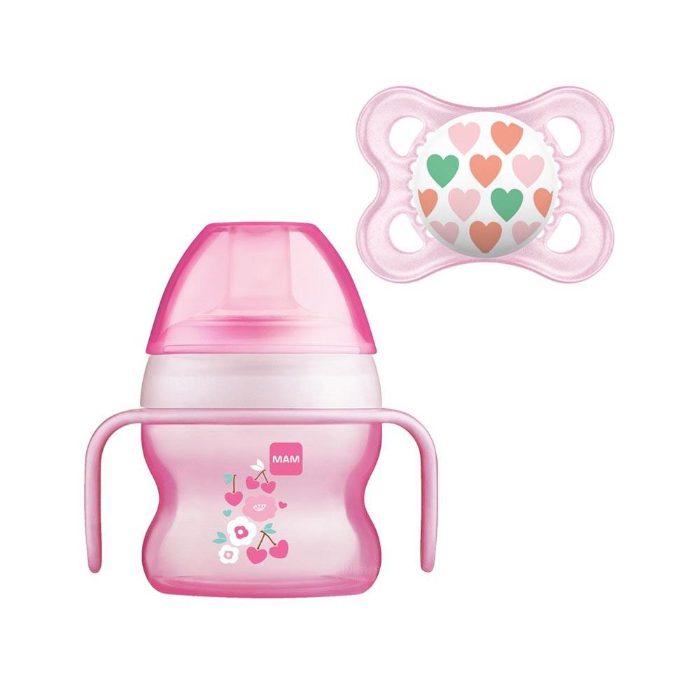 MAM Starter Cup with Soother 6+Months