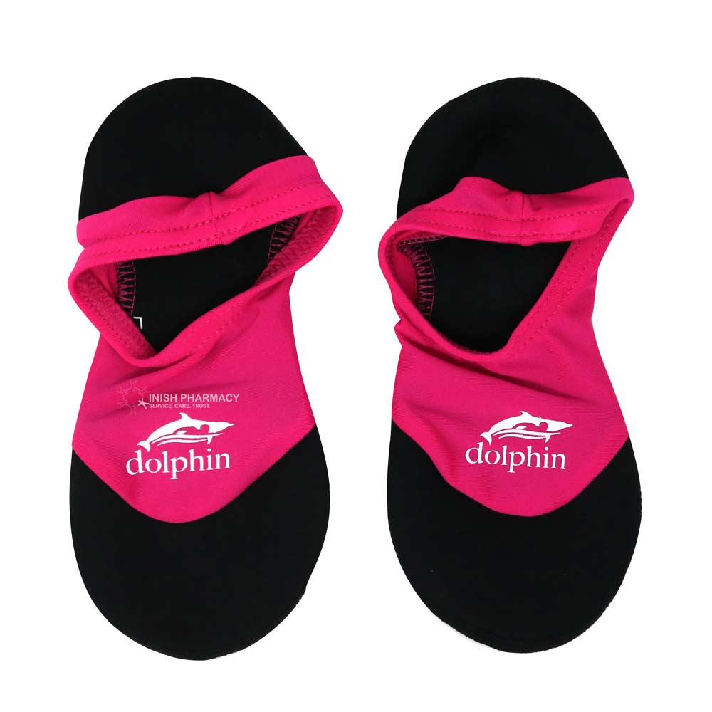 Dolphin Swim Socks Pink Size