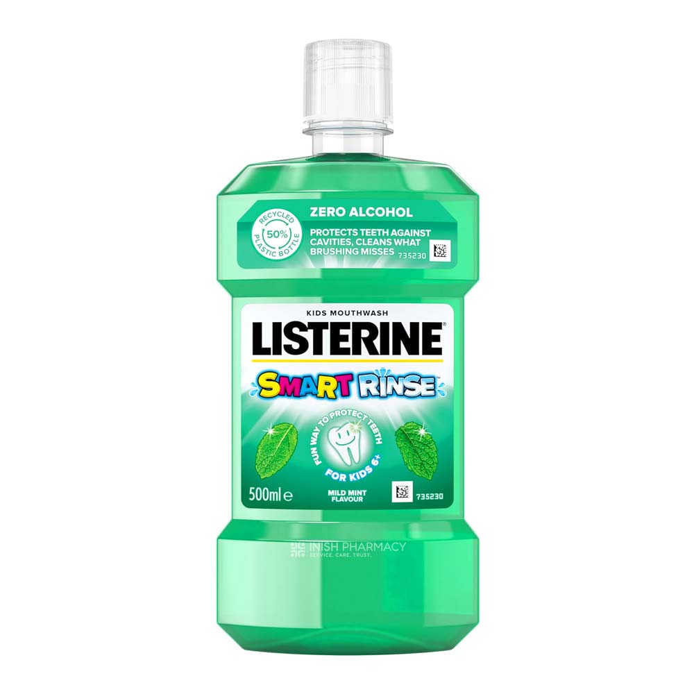 Listerine Smart Rinse Mild Mint Mouthwash