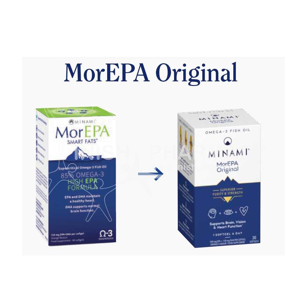 Minami MorEPA Omega 3 Fish Oil Softgels