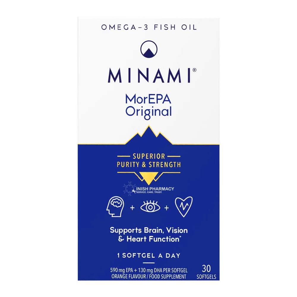 Minami MorEPA Omega 3 Fish Oil Softgels – omega-3 fatty acids to support heart and brain health