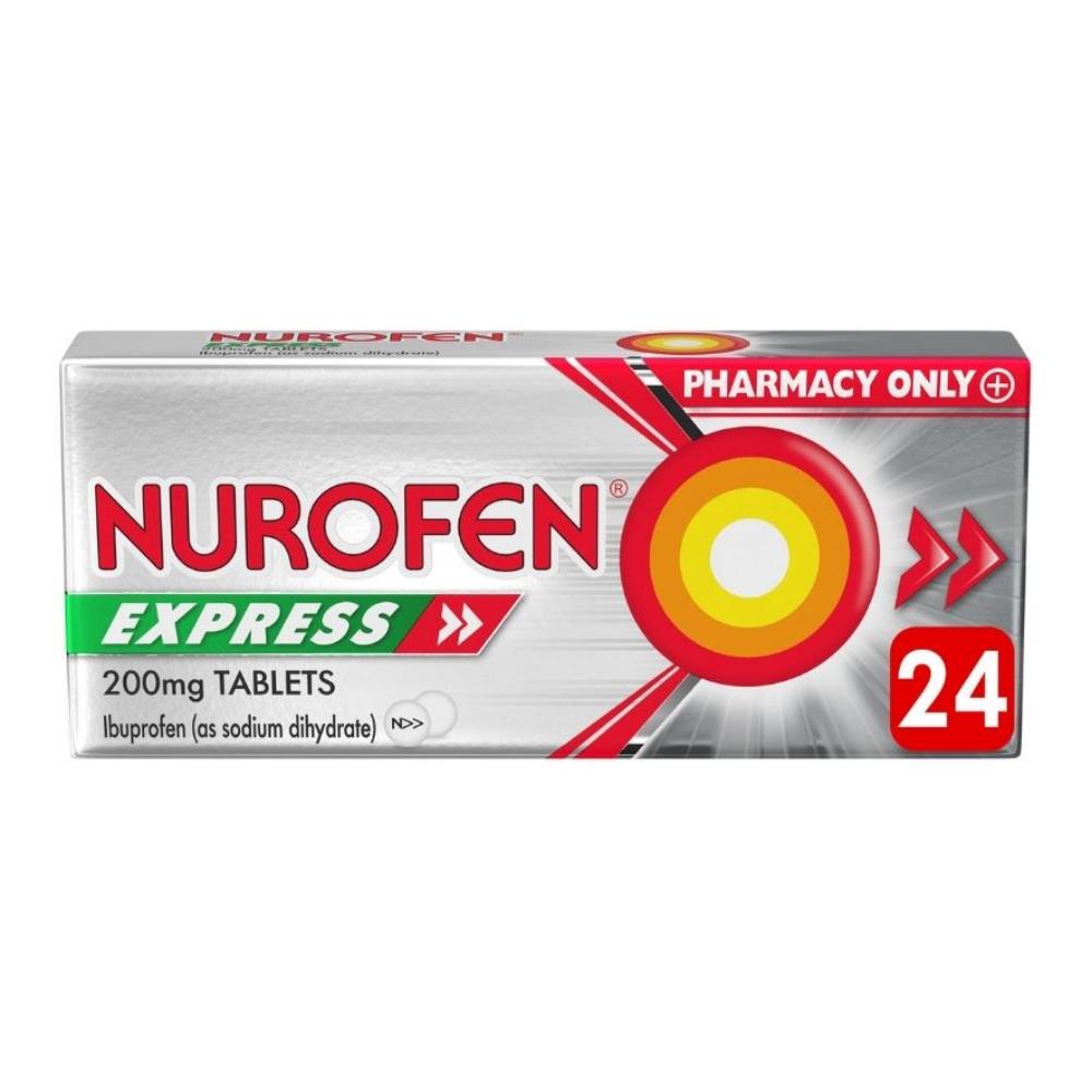Nurofen Express 200mg Ibuprofen Tablets