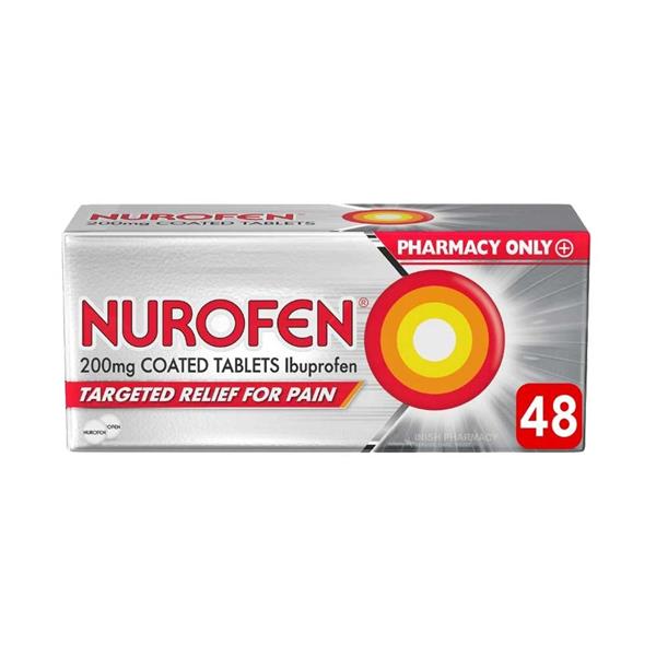Nurofen Ibuprofen 200mg Coated Tablets