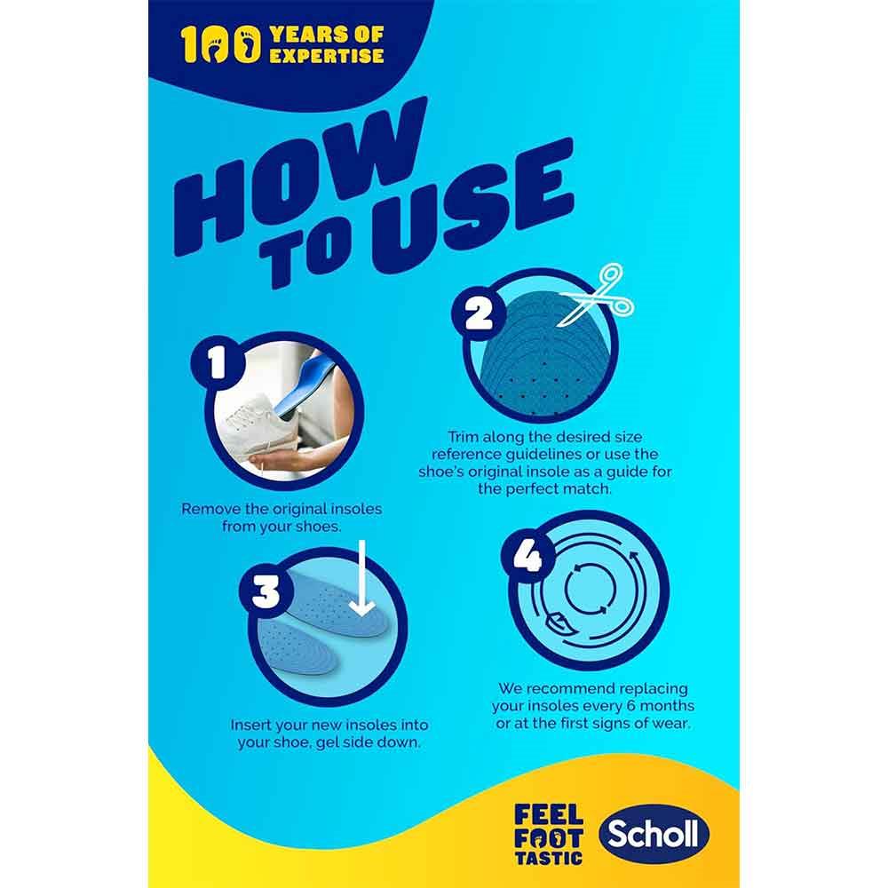 Scholl Gel Activ Work & Boot Insoles