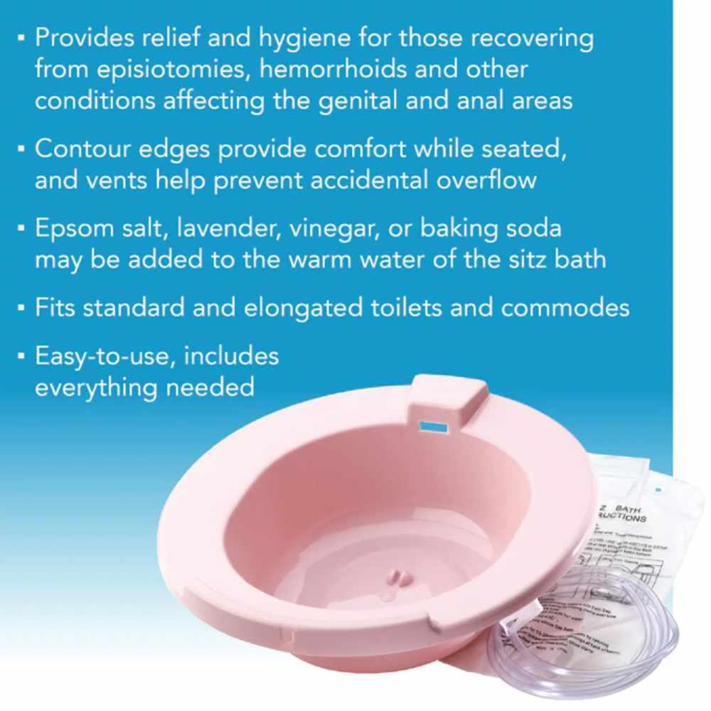 Carex Sitz Bath Fits All Standard Toilets