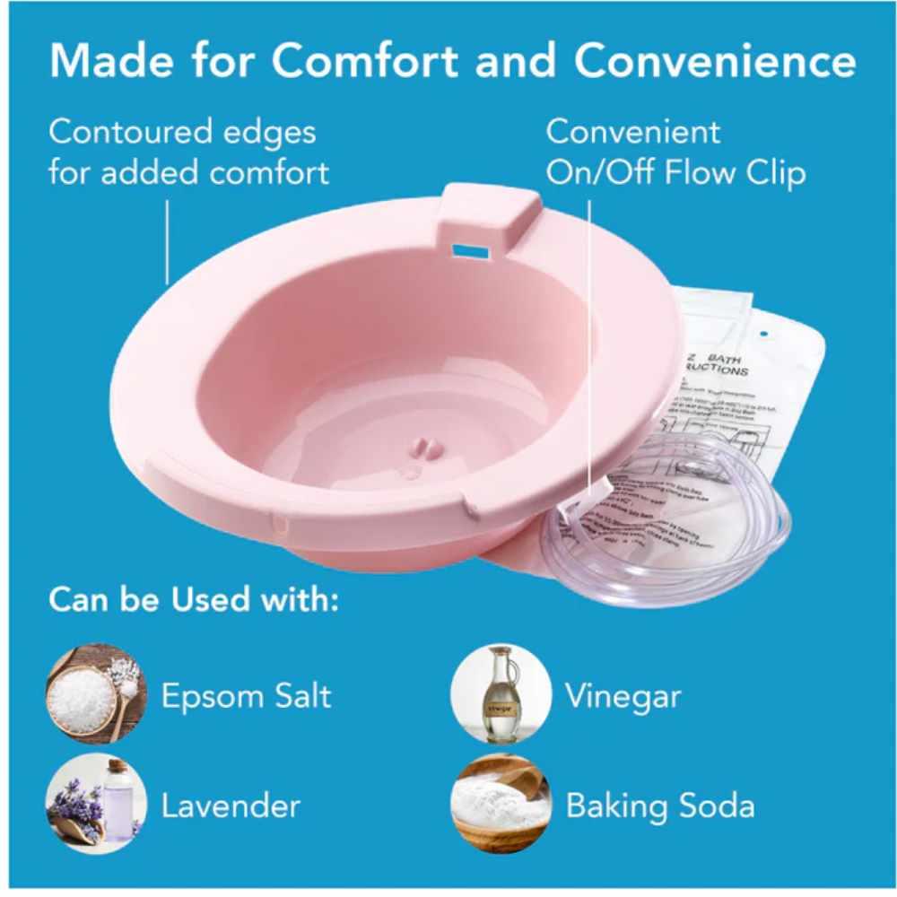 Carex Sitz Bath Fits All Standard Toilets