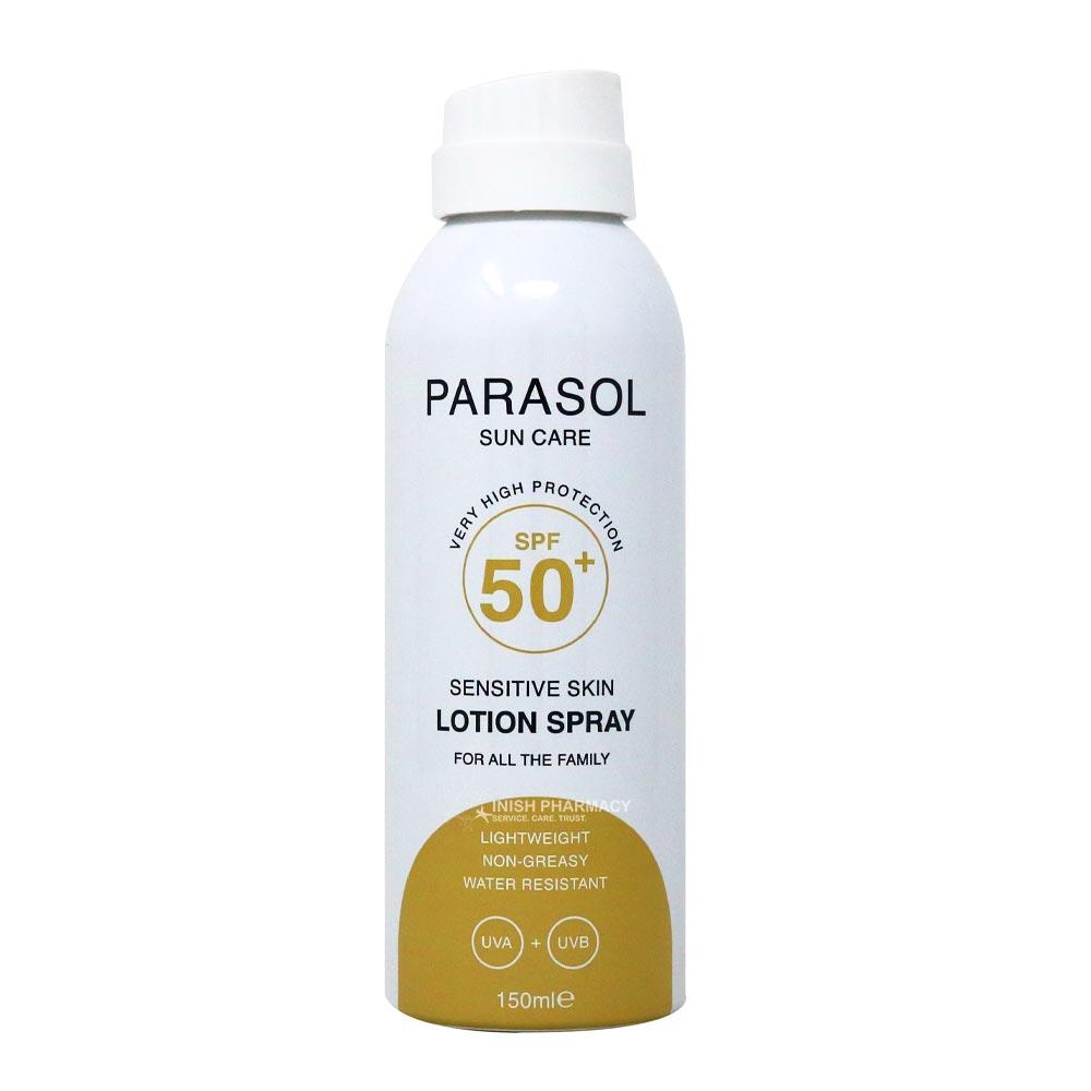 Parasol Sun Care Sensitive Skin Lotion Spray SPF50 150ml