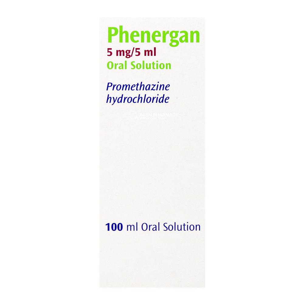 Phenergan Promethazine Oral Solution 5mg/5ml 100ml