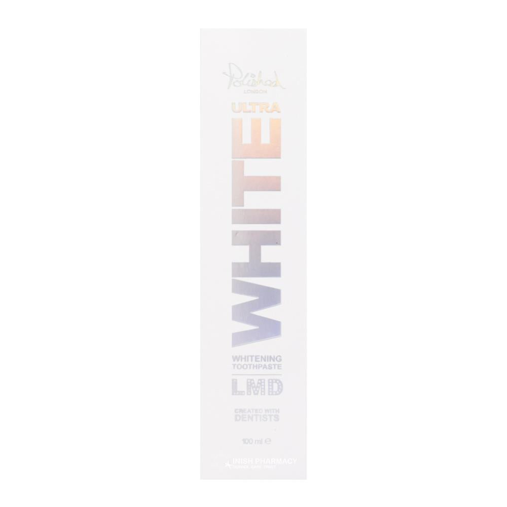 Polished London LMD Ultra White Whitening Toothpaste 100ml