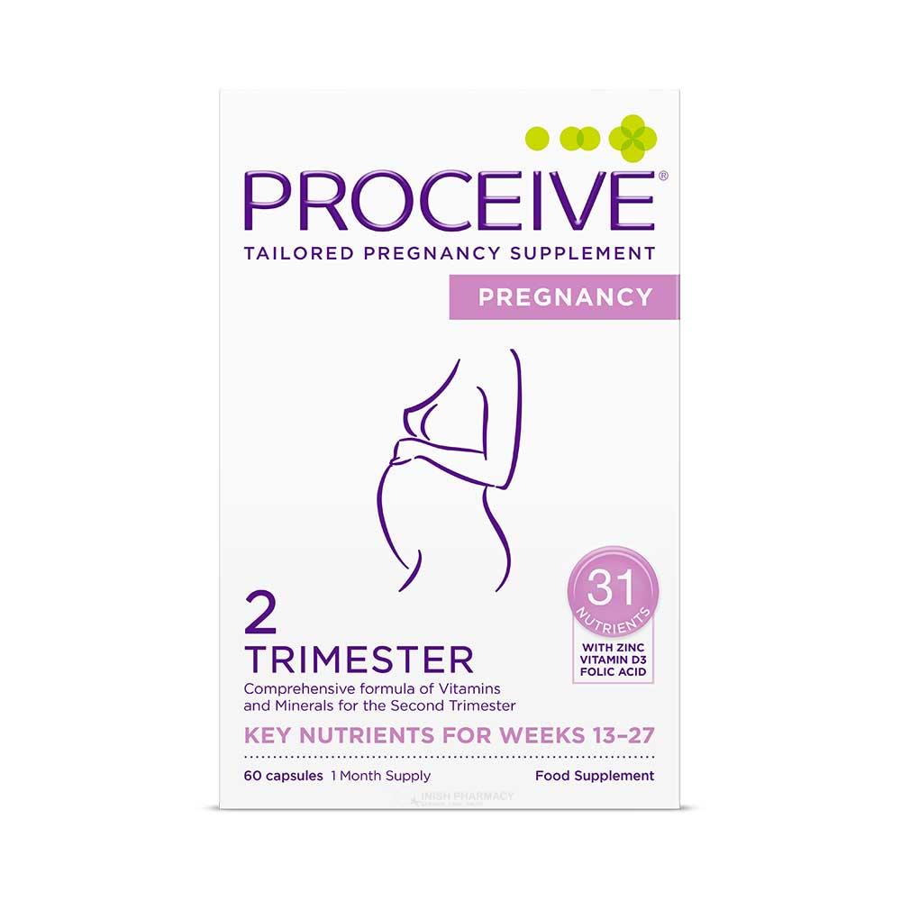 Proceive Pregnancy Second Trimester - 60 Capsules