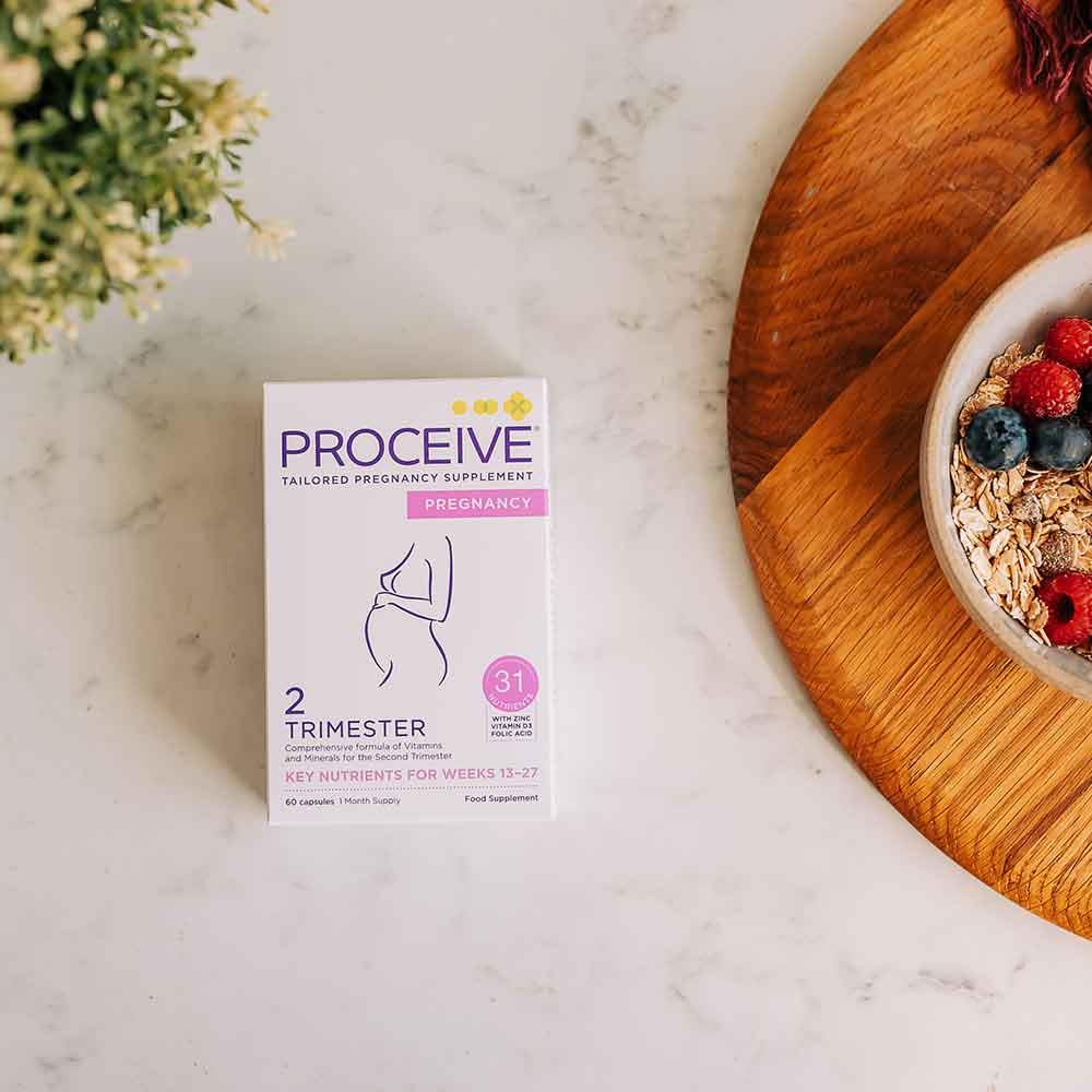 Proceive Pregnancy Second Trimester - 60 Capsules