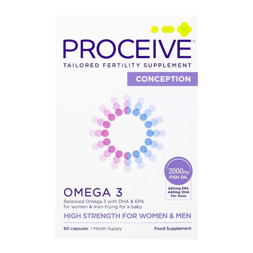 Proceive Conception Omega 3 For Women and Men 60 Pack