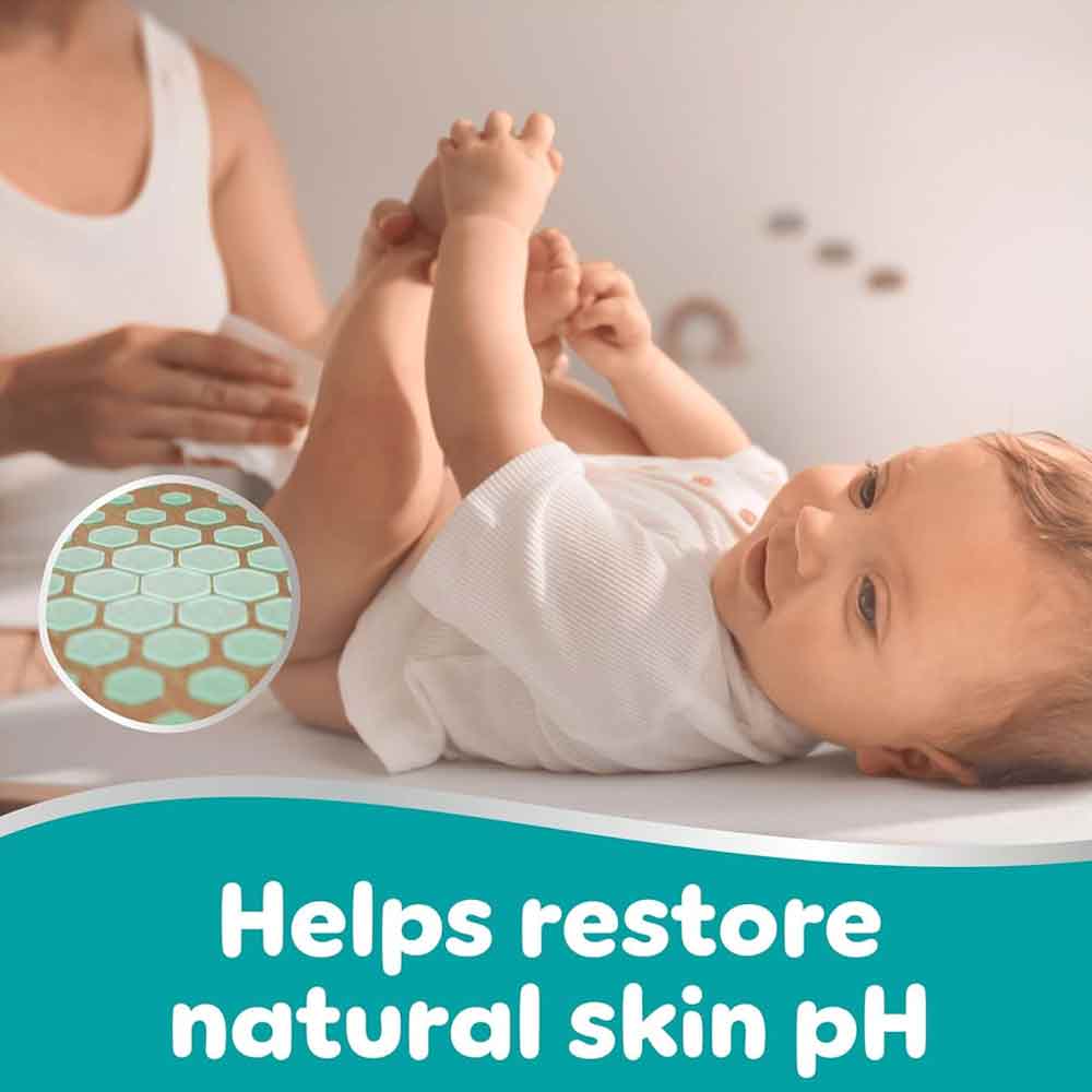 Pampers 99% Water Baby Wipes 60 Wipes