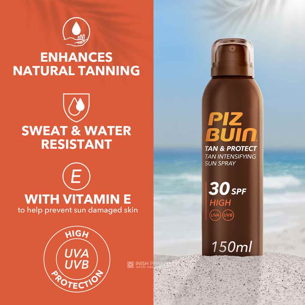Piz Buin Tan & Protect Tan Intensifying Sun Spray SPF30 150ml