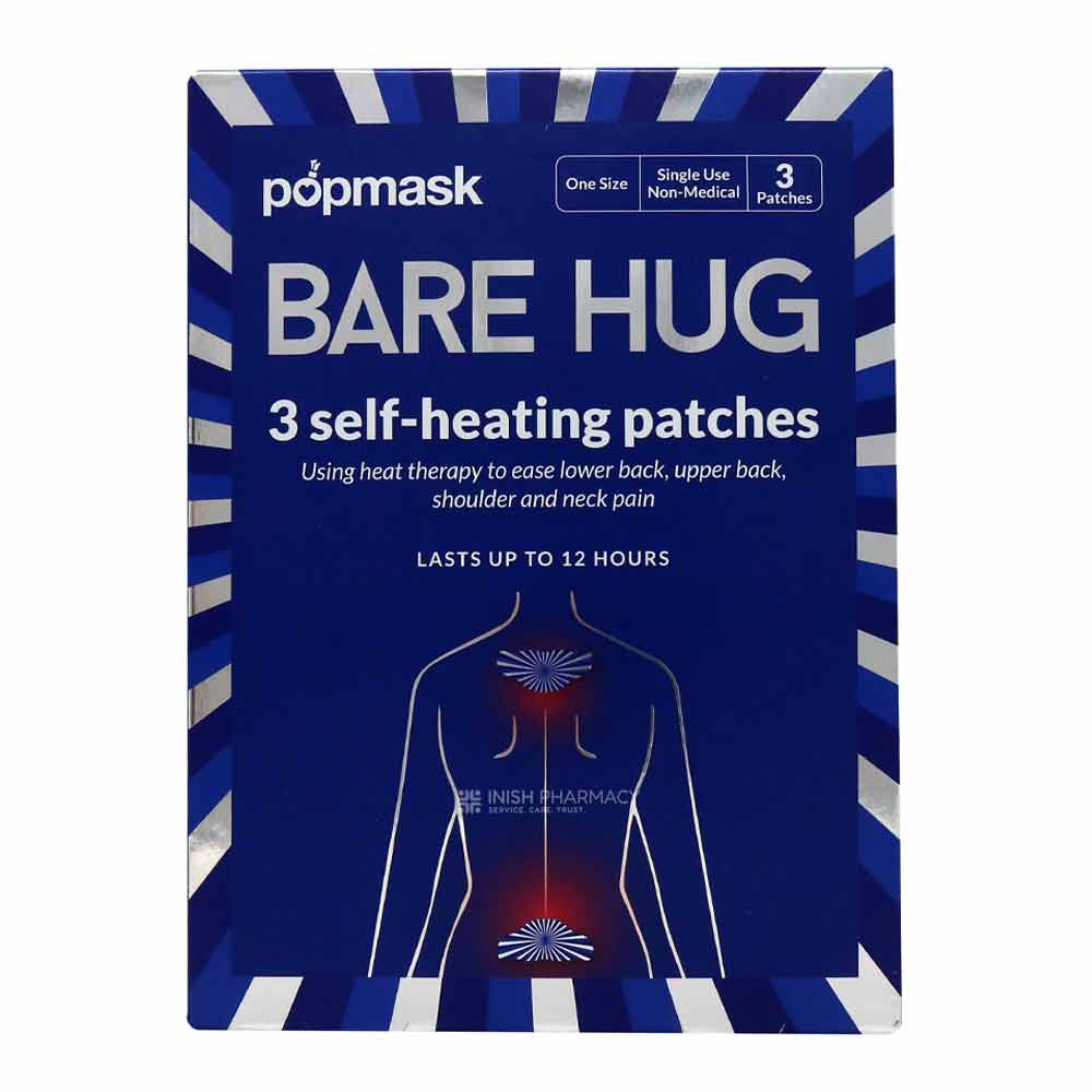Popmask Bare Hug Self Heating Patches 3 pack