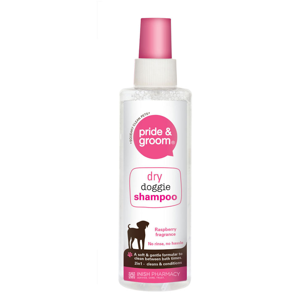 Pride & Groom Dry Doggie Shampoo 200ml