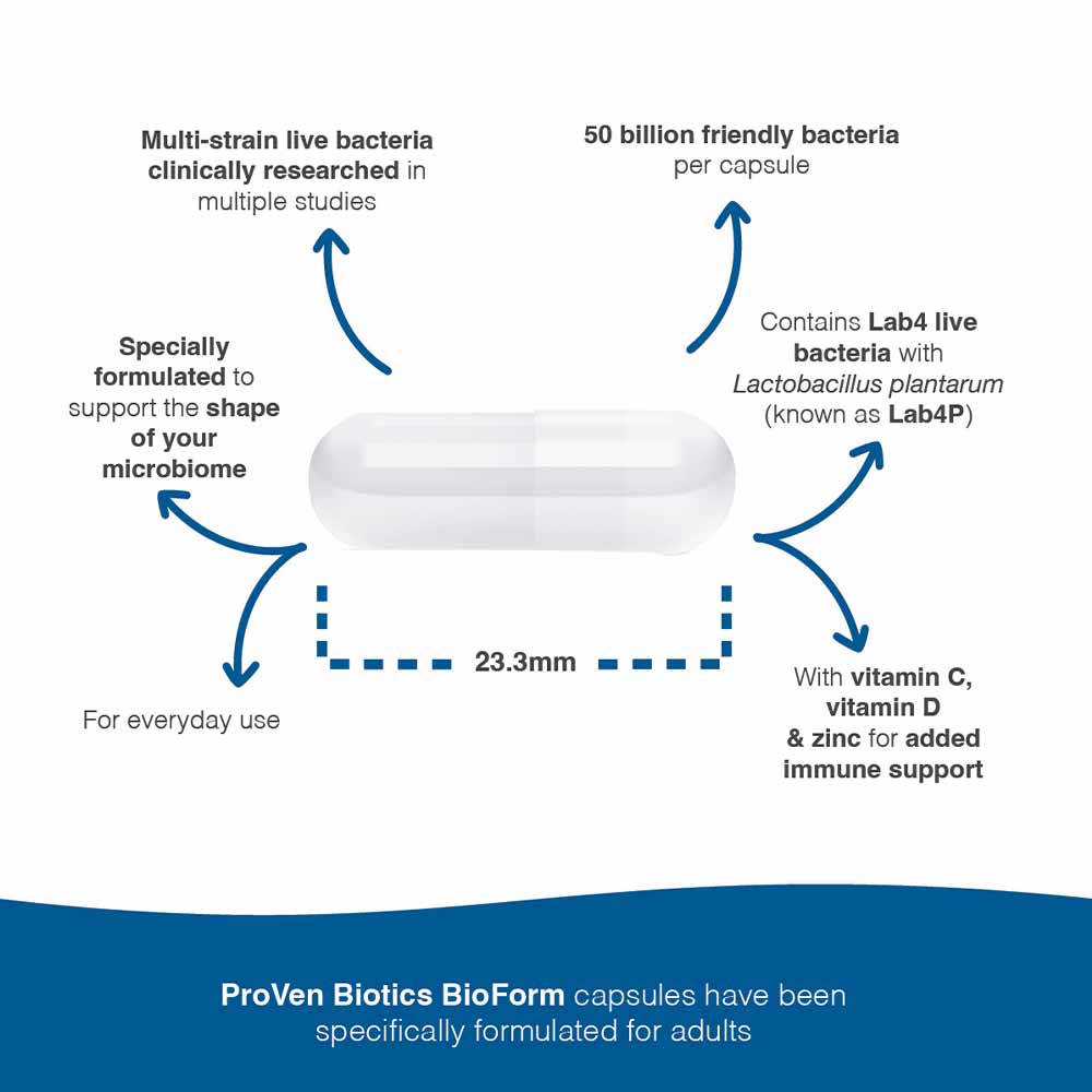 Pro-Ven Probiotics 50 Billion - Shapeline 30 Capsules