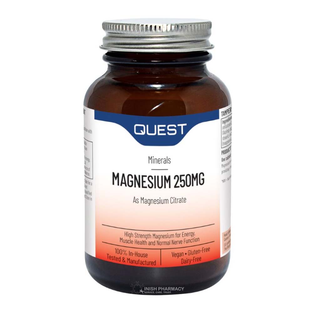 Quest Magnesium Citrate Tablets 250mg 60 Pack