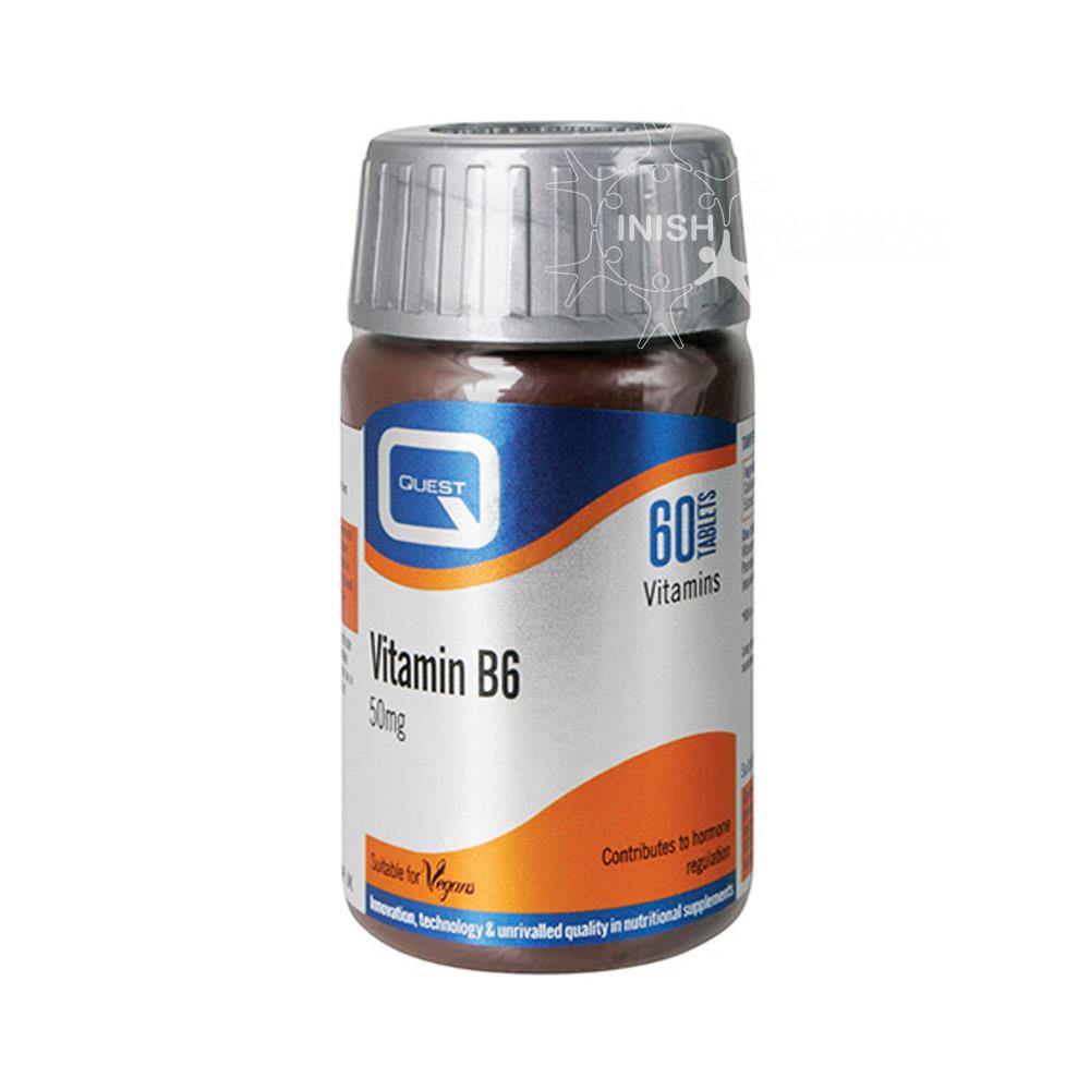 Quest Vitamin B6 50mg 60 Pack