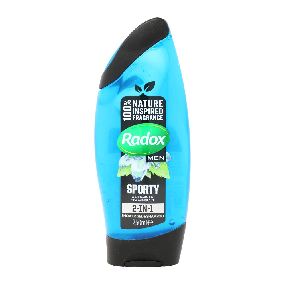 Radox Shower Sporty 2-in-1 Shower Gel 250ml