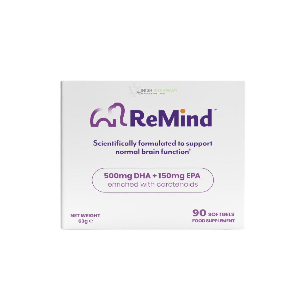 ReMind Formula To Support Brain Function 90 Softgels