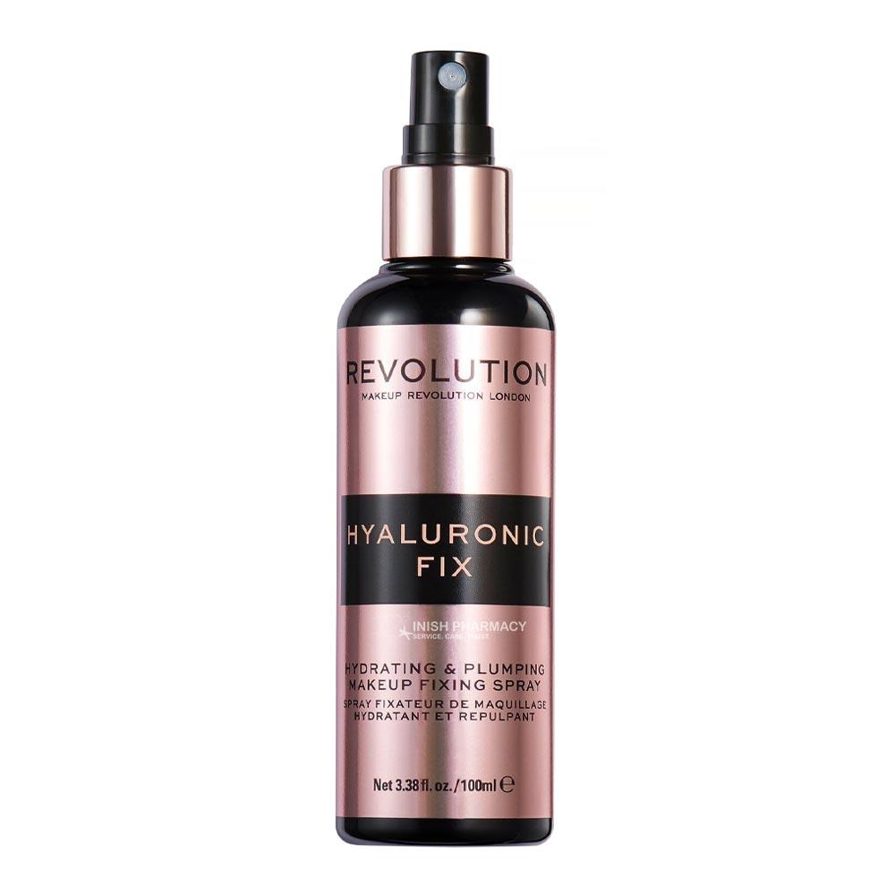 Revolution Hyaluronic Fix Hydrating & Plumping Makeup Fixing Spray 100ml