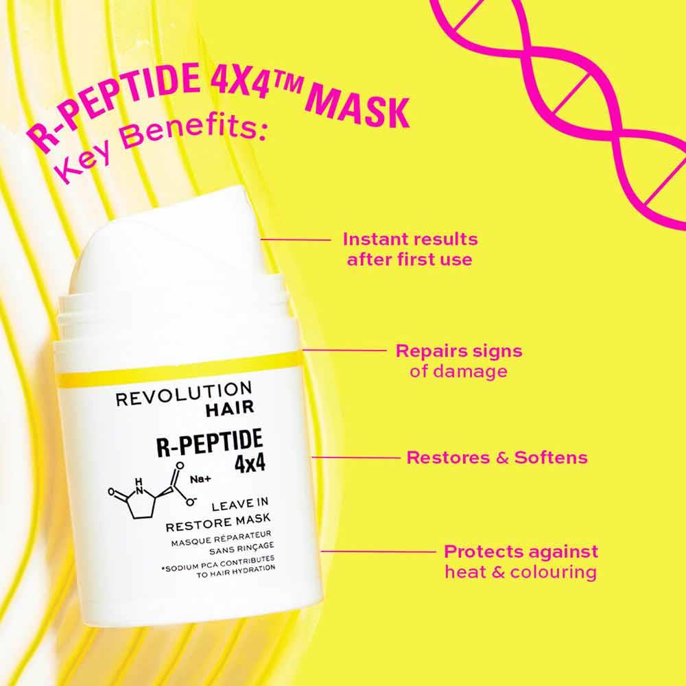 Revolution Hair R-Peptide 4x4 Leave In Restore Mask 50ml