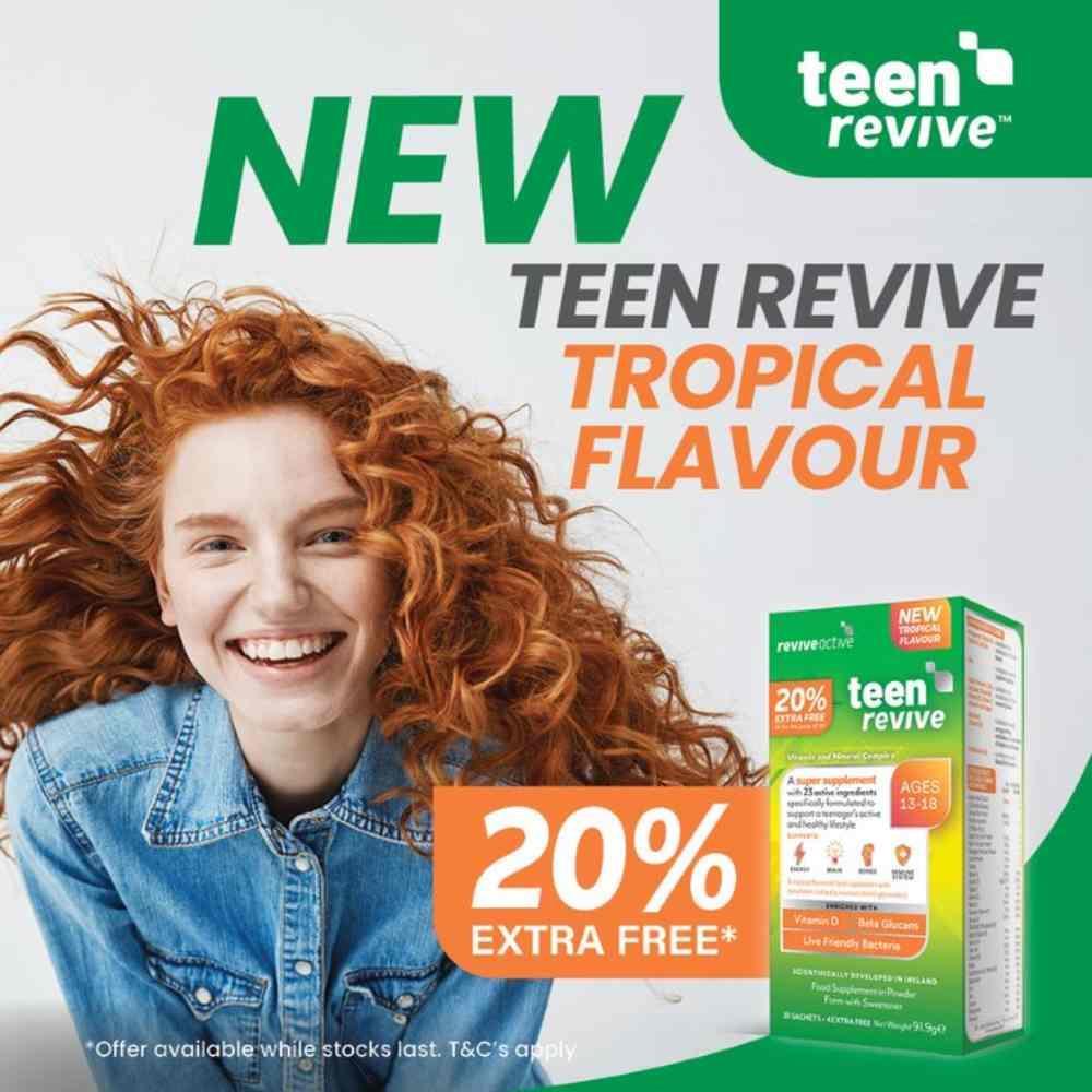 Revive Active Teen Revive Tropical Flavour 20 Sachets