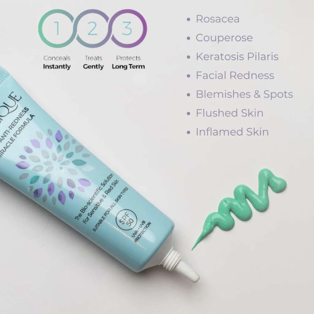 Rosalique 3-in-1 Anti-Redness Miracle Formula SPF50